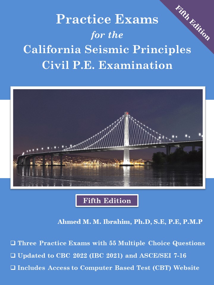 Practice Exams for the California Seismic Principles Civil P.E. Examination